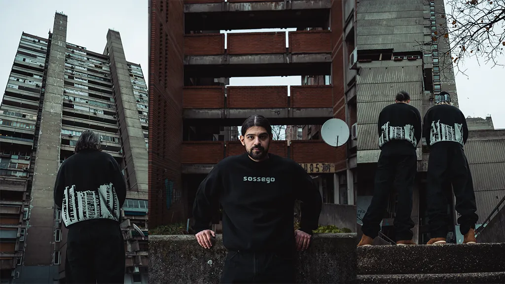 Sossego Brutalism Skyline Knitted Crewneck (Džemper)