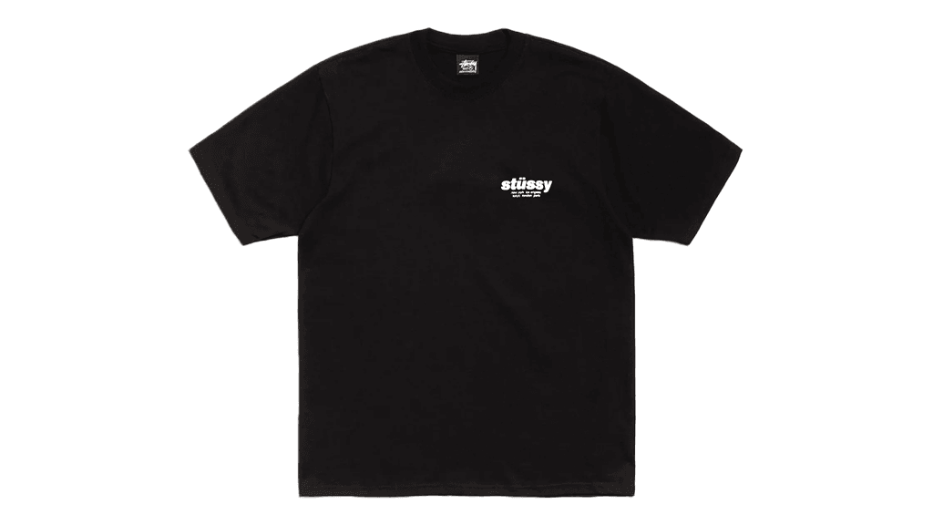 Stussy Rollers Black Tee